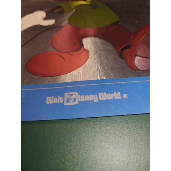 Vintage Walt Disney Mickey Mouse Matted Foil Print - 11.5x9.5" - Picture 4 of 6